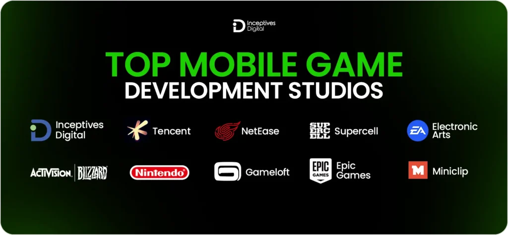 10 mobile game development studios